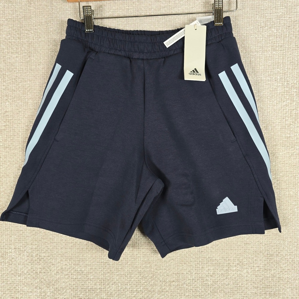 Adidas Mens Future Icons 3-Stripes Shorts Legend Ink Navy XS IJ6384